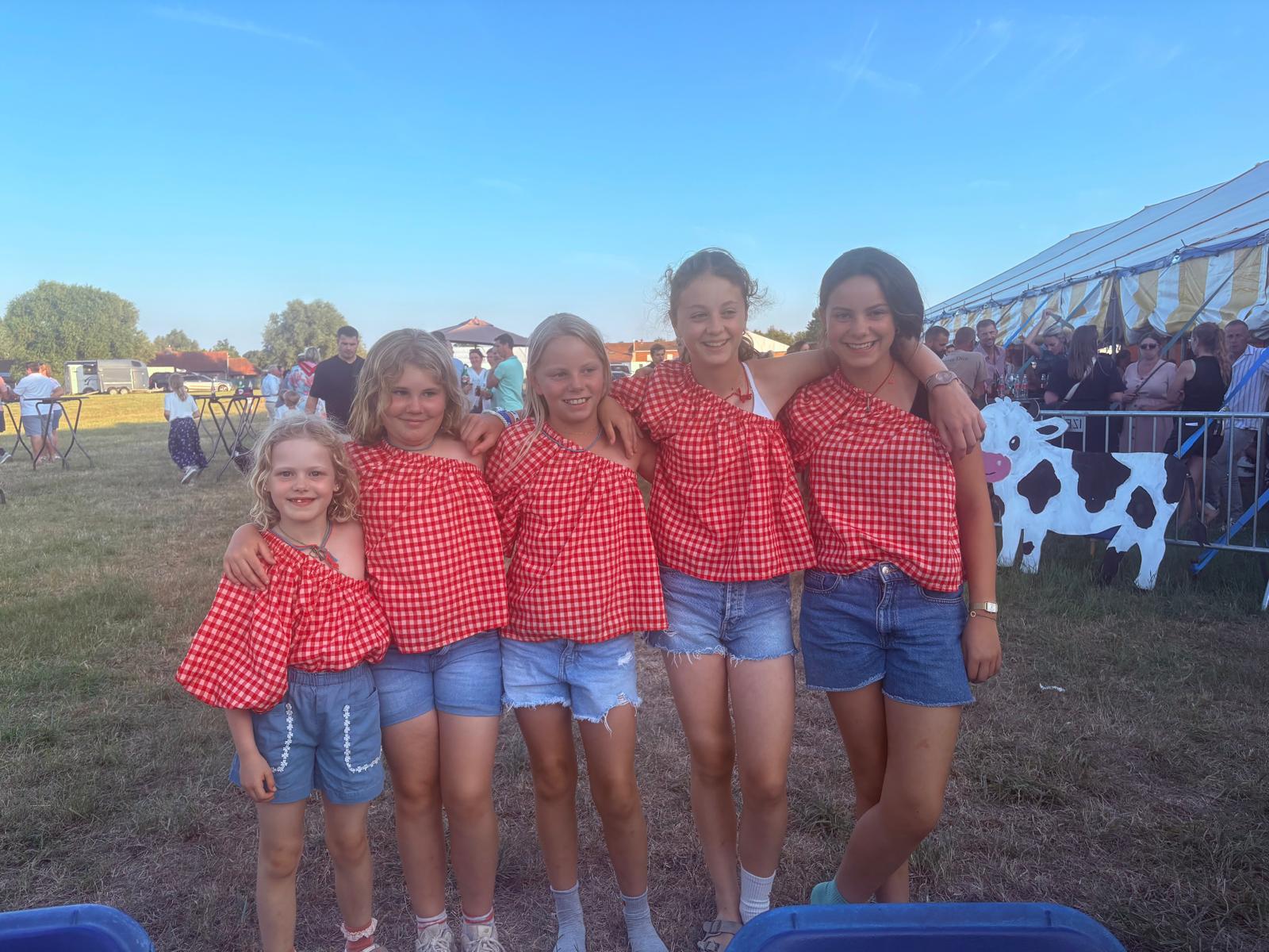 Kampdansje op het LRV ponykamp te Izegem